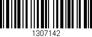 Código de barras (EAN, GTIN, SKU, ISBN): '1307142'