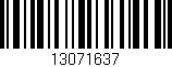 Código de barras (EAN, GTIN, SKU, ISBN): '13071637'
