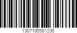 Código de barras (EAN, GTIN, SKU, ISBN): '1307185551235'