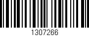 Código de barras (EAN, GTIN, SKU, ISBN): '1307266'