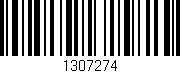 Código de barras (EAN, GTIN, SKU, ISBN): '1307274'