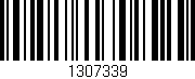 Código de barras (EAN, GTIN, SKU, ISBN): '1307339'