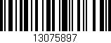 Código de barras (EAN, GTIN, SKU, ISBN): '13075897'