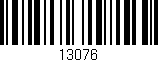 Código de barras (EAN, GTIN, SKU, ISBN): '13076'