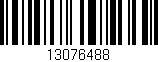 Código de barras (EAN, GTIN, SKU, ISBN): '13076488'