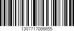 Código de barras (EAN, GTIN, SKU, ISBN): '1307717086655'
