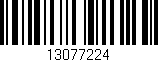 Código de barras (EAN, GTIN, SKU, ISBN): '13077224'