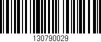 Código de barras (EAN, GTIN, SKU, ISBN): '130790029'