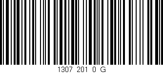 Código de barras (EAN, GTIN, SKU, ISBN): '1307_201_0_G'