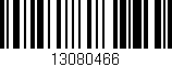 Código de barras (EAN, GTIN, SKU, ISBN): '13080466'