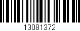Código de barras (EAN, GTIN, SKU, ISBN): '13081372'