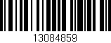 Código de barras (EAN, GTIN, SKU, ISBN): '13084859'