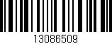 Código de barras (EAN, GTIN, SKU, ISBN): '13086509'