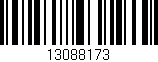 Código de barras (EAN, GTIN, SKU, ISBN): '13088173'
