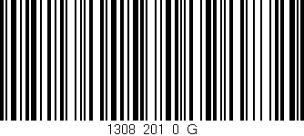 Código de barras (EAN, GTIN, SKU, ISBN): '1308_201_0_G'