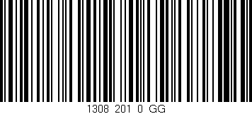 Código de barras (EAN, GTIN, SKU, ISBN): '1308_201_0_GG'