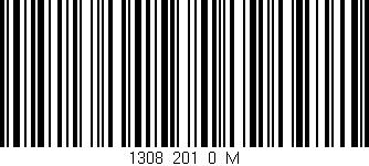 Código de barras (EAN, GTIN, SKU, ISBN): '1308_201_0_M'