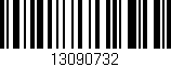 Código de barras (EAN, GTIN, SKU, ISBN): '13090732'