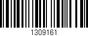 Código de barras (EAN, GTIN, SKU, ISBN): '1309161'