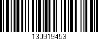 Código de barras (EAN, GTIN, SKU, ISBN): '130919453'