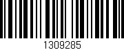 Código de barras (EAN, GTIN, SKU, ISBN): '1309285'