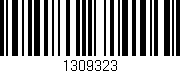 Código de barras (EAN, GTIN, SKU, ISBN): '1309323'