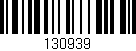 Código de barras (EAN, GTIN, SKU, ISBN): '130939'