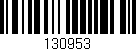 Código de barras (EAN, GTIN, SKU, ISBN): '130953'