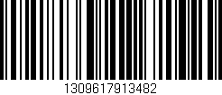 Código de barras (EAN, GTIN, SKU, ISBN): '1309617913482'