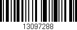 Código de barras (EAN, GTIN, SKU, ISBN): '13097288'