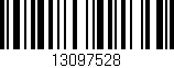 Código de barras (EAN, GTIN, SKU, ISBN): '13097528'