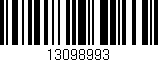 Código de barras (EAN, GTIN, SKU, ISBN): '13098993'