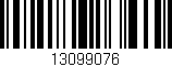 Código de barras (EAN, GTIN, SKU, ISBN): '13099076'