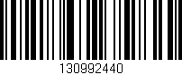 Código de barras (EAN, GTIN, SKU, ISBN): '130992440'