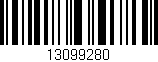 Código de barras (EAN, GTIN, SKU, ISBN): '13099280'
