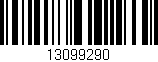 Código de barras (EAN, GTIN, SKU, ISBN): '13099290'