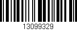 Código de barras (EAN, GTIN, SKU, ISBN): '13099329'