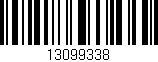 Código de barras (EAN, GTIN, SKU, ISBN): '13099338'