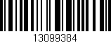 Código de barras (EAN, GTIN, SKU, ISBN): '13099384'
