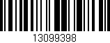 Código de barras (EAN, GTIN, SKU, ISBN): '13099398'