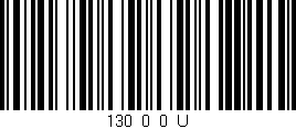 Código de barras (EAN, GTIN, SKU, ISBN): '130_0_0_U'