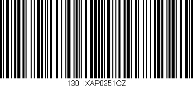 Código de barras (EAN, GTIN, SKU, ISBN): '130/IXAP0351CZ'