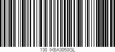 Código de barras (EAN, GTIN, SKU, ISBN): '130/IXBA3050GL'
