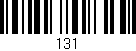 Código de barras (EAN, GTIN, SKU, ISBN): '131'