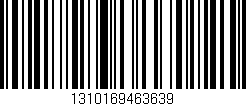 Código de barras (EAN, GTIN, SKU, ISBN): '1310169463639'