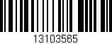 Código de barras (EAN, GTIN, SKU, ISBN): '13103565'