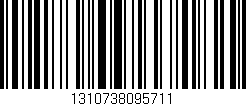 Código de barras (EAN, GTIN, SKU, ISBN): '1310738095711'