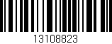 Código de barras (EAN, GTIN, SKU, ISBN): '13108823'