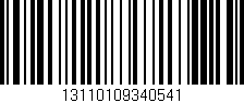 Código de barras (EAN, GTIN, SKU, ISBN): '13110109340541'