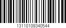 Código de barras (EAN, GTIN, SKU, ISBN): '13110109340544'